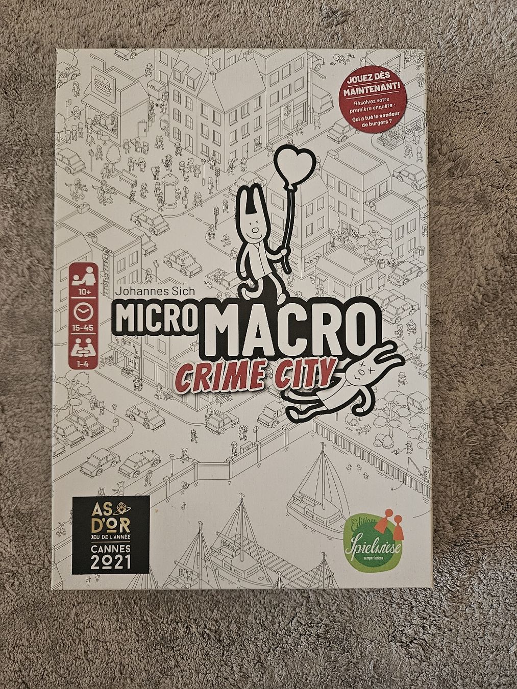 Spiele: Jeu Micro Macro Crime City  – Neu (gemäss Beschreibung) aus Genève von chichiii