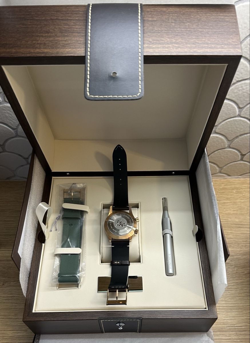 Longines Orologi: Longines Legend Diver, Bronze et Titane – Nuovo e nell'imballaggio originale da Sion venduto da BricEnBroc 1