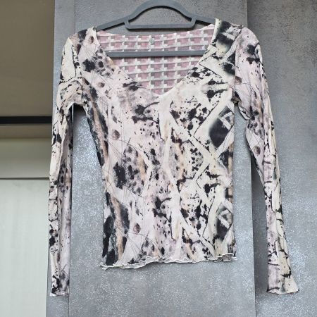 🐸 NILE WENDE PULLOVER BLUSE TOP 2 WAY S WELLIGER SAUM
