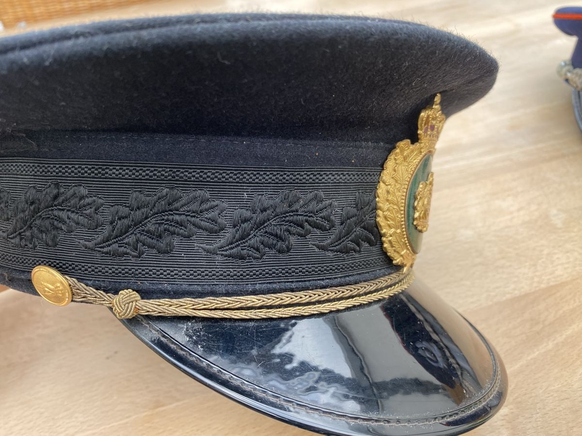 Uniformi: Polizeimütze aus Dänemark – Usato da Wiesendangen venduto da argon03 3