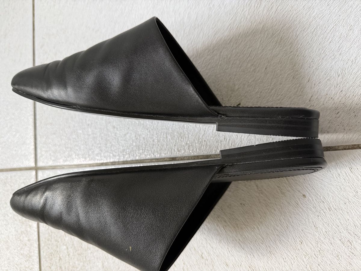 H&M Damenschuhe: H&M Premium Leder Mules Gr.39 – Neu (gemäss Beschreibung) aus Ostermundigen von anja046 3