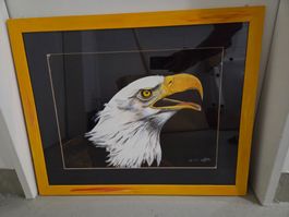 Bild eines Adlers Acryl