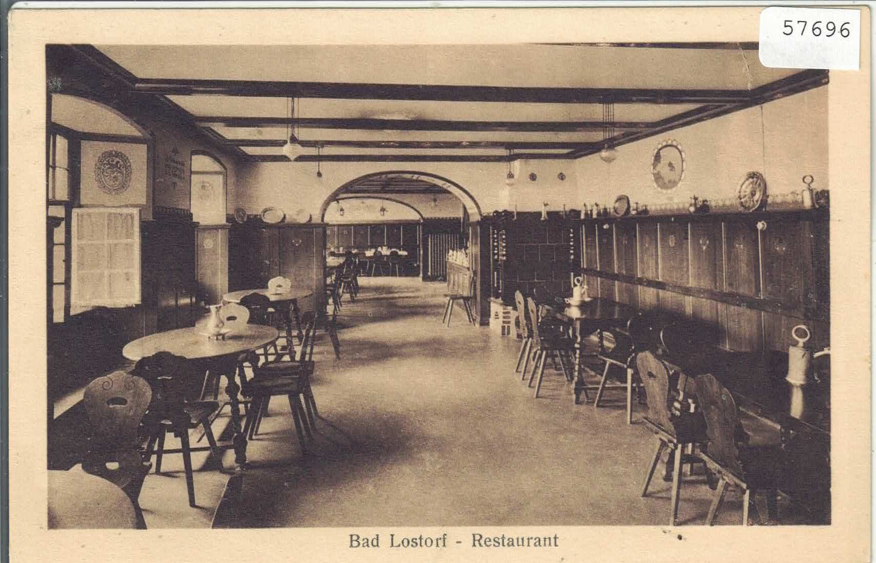Cartoline postali: Bad Lostorf - Restaurant – Usato da Ettingen venduto da Kartenplanet