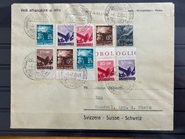 Brief Merano nach Hundwil, 1948