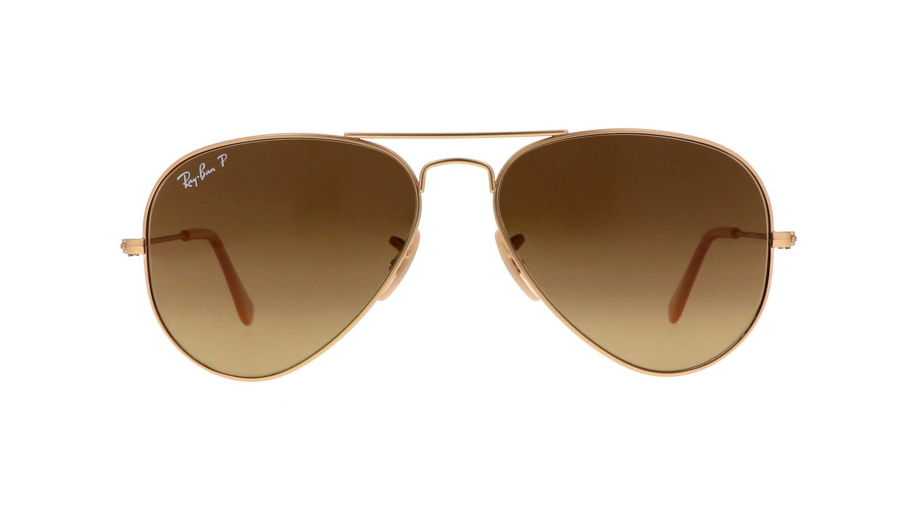 Ray-Ban Occhiali & Lenti: Ray-Ban Aviator 3025 112/M2 58-14 Brown Polarized Gradient – Nuovo (secondo la descrizione) da Nänikon venduto da Bi9Ca2Ec 3
