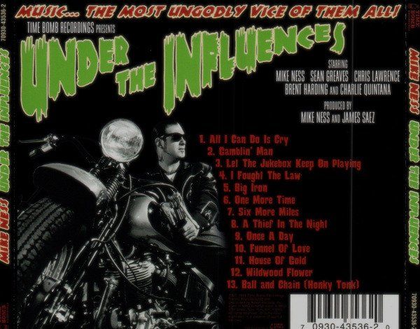 CD: CD Mike Ness  - Under the influence (1999) – Usato da Möriken AG venduto da mineralia 1
