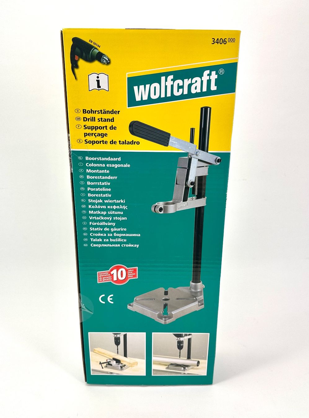 Wolfcraft Tutti gli attrezzi: Wolfcraft Bohrständer NEU – Nuovo e nell'imballaggio originale da Basel venduto da LynnundPepe