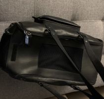 Designer Luxus-Hundetragetasche Leder1500..- Fr