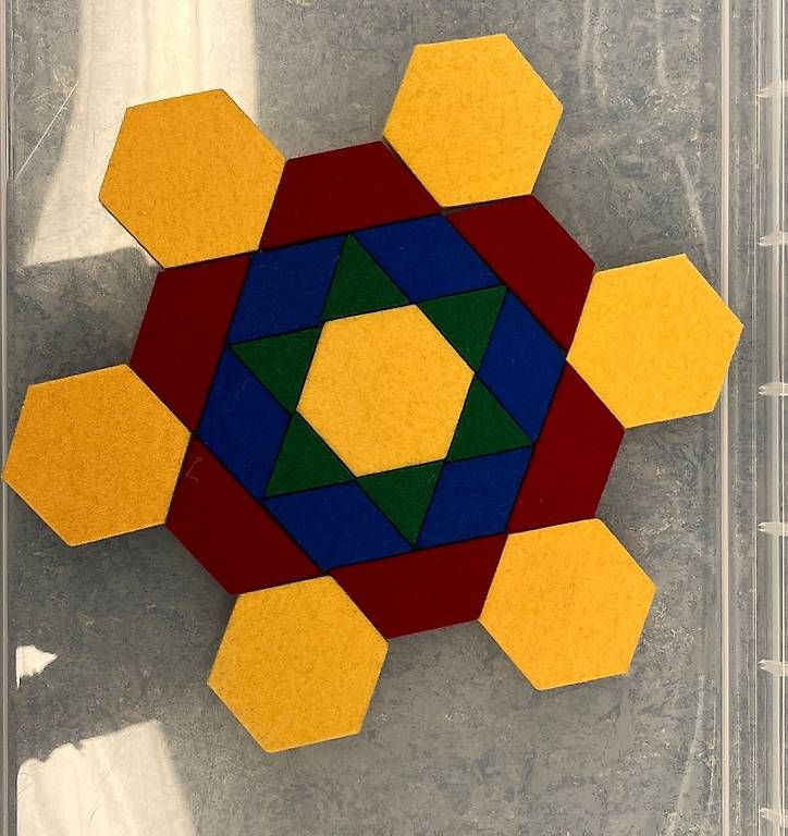 Bastelsets: Pattern Blocks aus Filz – Gebraucht aus Luzern von tflorin 2