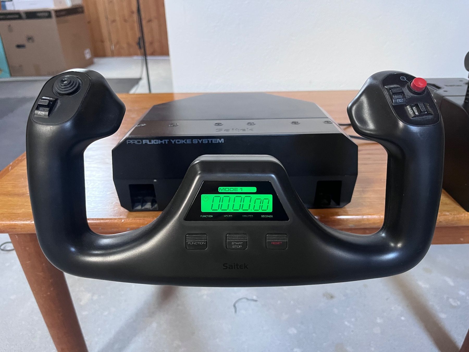 Saitek Controller: Saitek Pro Flight Yoke, Throttle Quadrant & Pedals – Gebraucht aus Grüt (Gossau ZH) von Utk 1