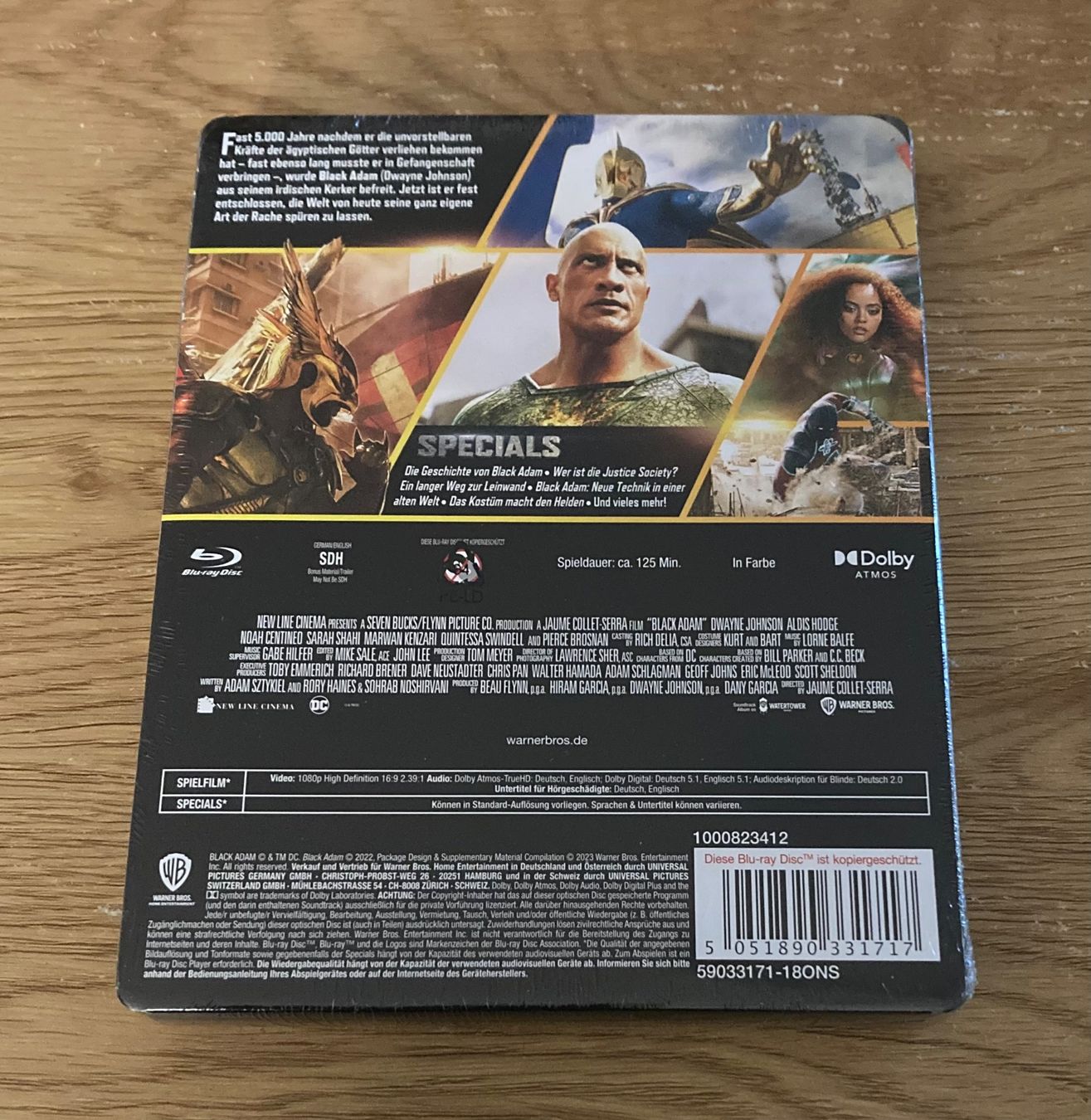 Tutti i DVDs: Black Adam Steelbook / OVP – Nuovo e nell'imballaggio originale da Bern venduto da RageMM87 1