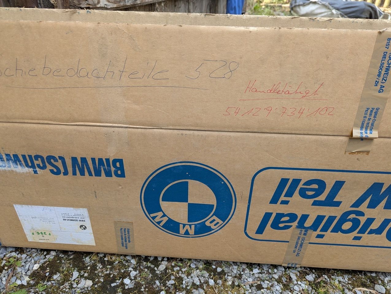 BMW Tutti pezzi di ricambio auto: BMW E12 528i Schiebedachteile 54129734102 Neu – Nuovo (secondo la descrizione) da Rafz venduto da sika03simon 1