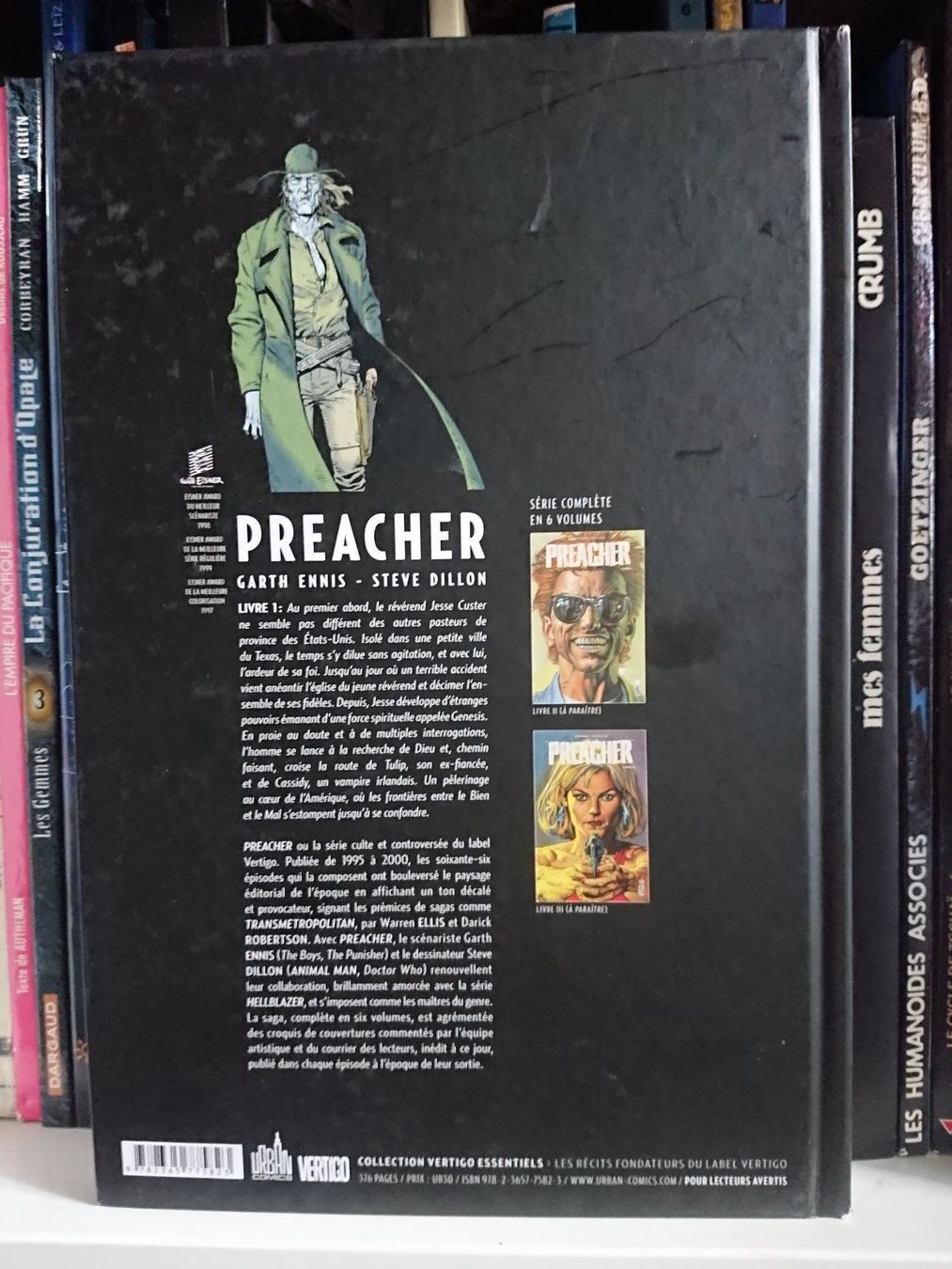Fumetti: PREACHER Livre 1 EO – Usato da Farvagny-le-Grand venduto da LaCaverne 1