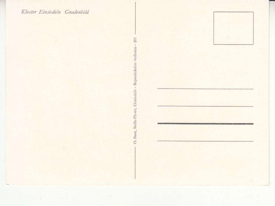Ansichtskarten: Einsiedeln ca. 1970 – Gebraucht aus Bürglen TG von StampGraf 1