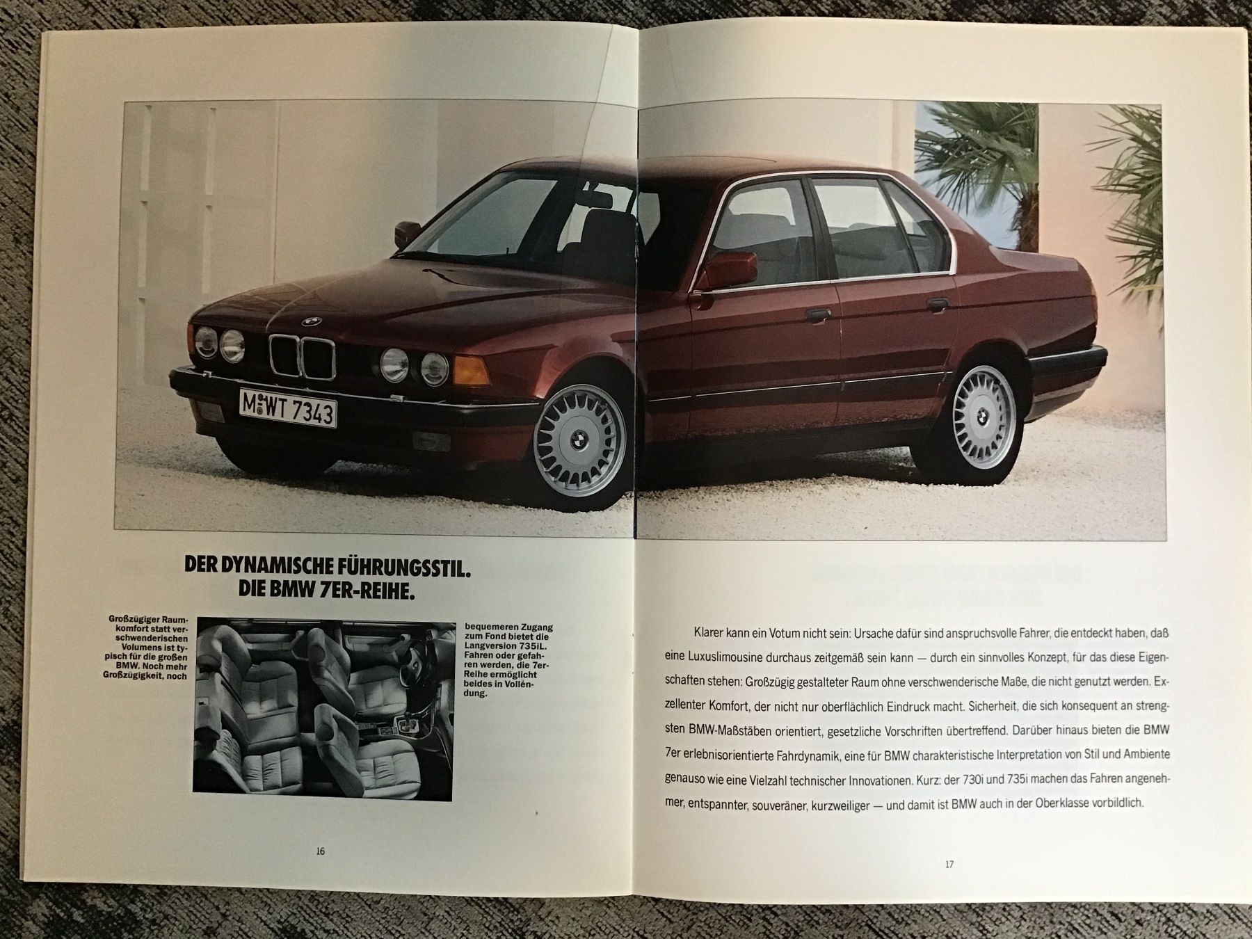 BMW Documenti: BMW Programm 1992 Verkaufsprospekt 26 Seiten 2/91 – Usato da Scherzingen venduto da Starseller62 5