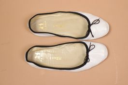 En Soie Black and White Ballerina - Size 39