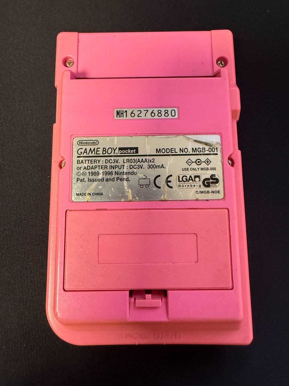Nintendo Console: Game Boy Pocket Rose - Nintendo – Usato da Pont-de-la-Morge venduto da Darfal 1