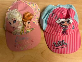 2 süsse LOL/Elsa Cap Gr.50👧🏻
