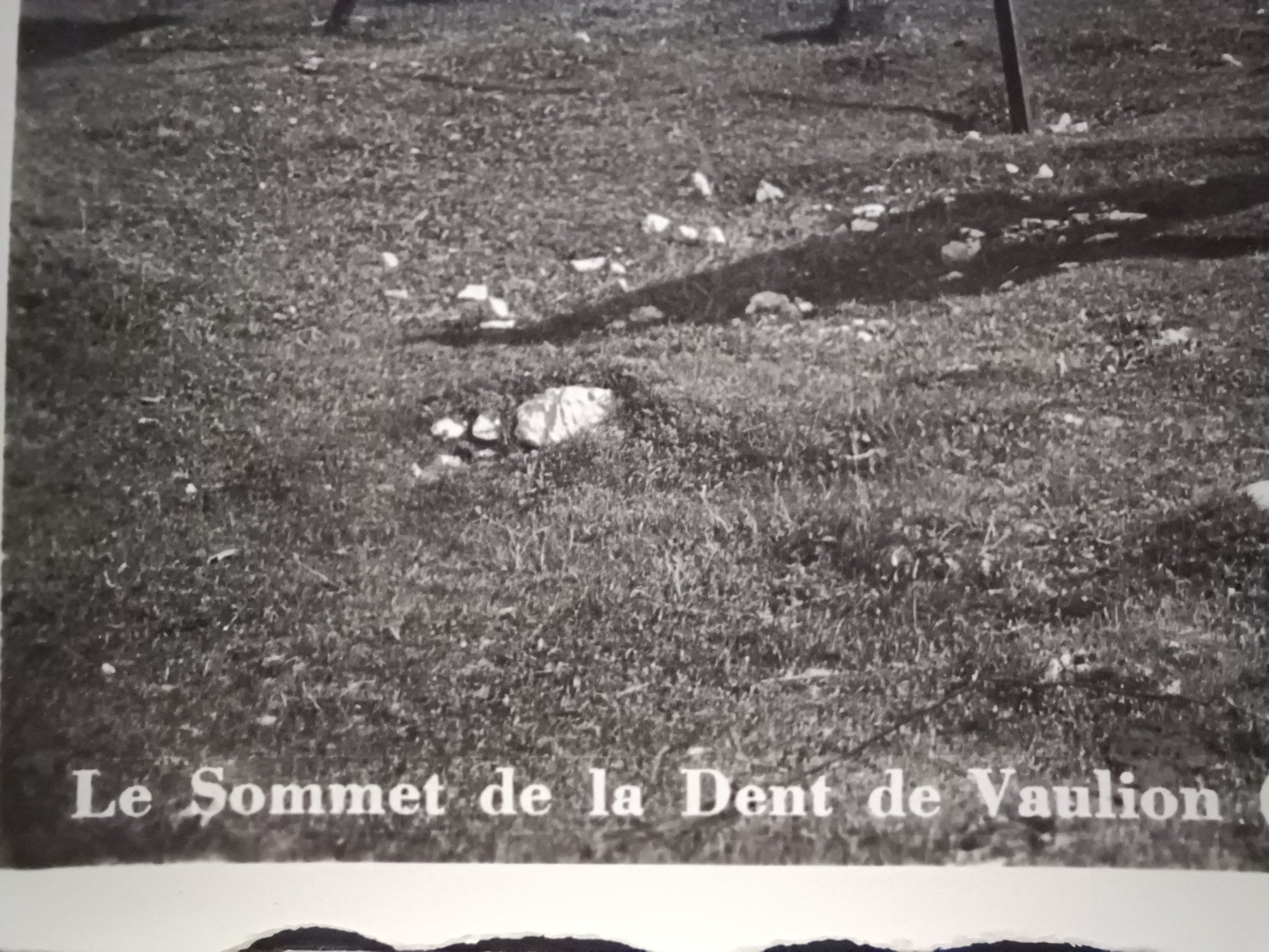 Ansichtskarten: Le Sommet de la Dent de Vaulion, 1947 – Gebraucht aus Aarau Rohr von mgvw 1