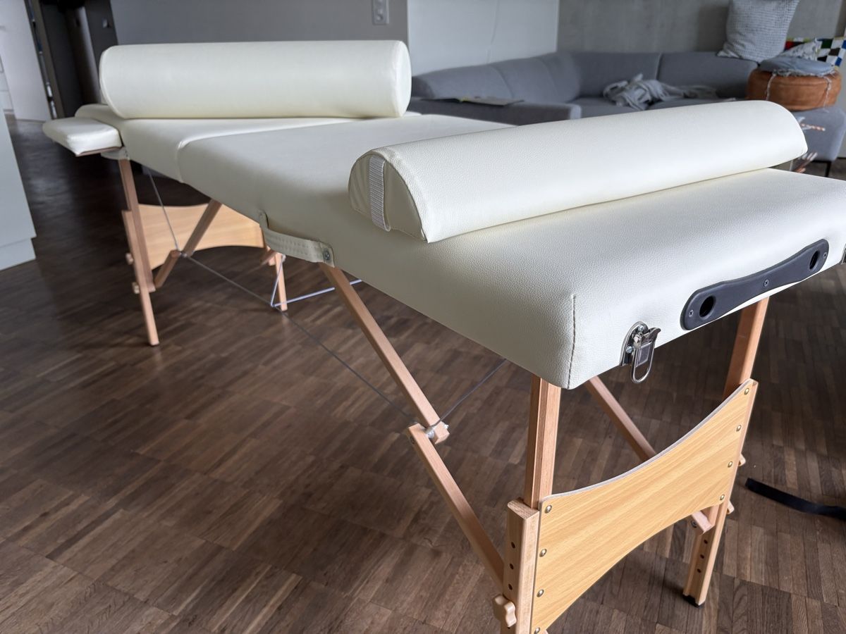 TecTake Lettini & sedie per cosmetici: Tragbare Massageliege - Praktisch Neu – Nuovo (secondo la descrizione) da Basel venduto da Shogan 3