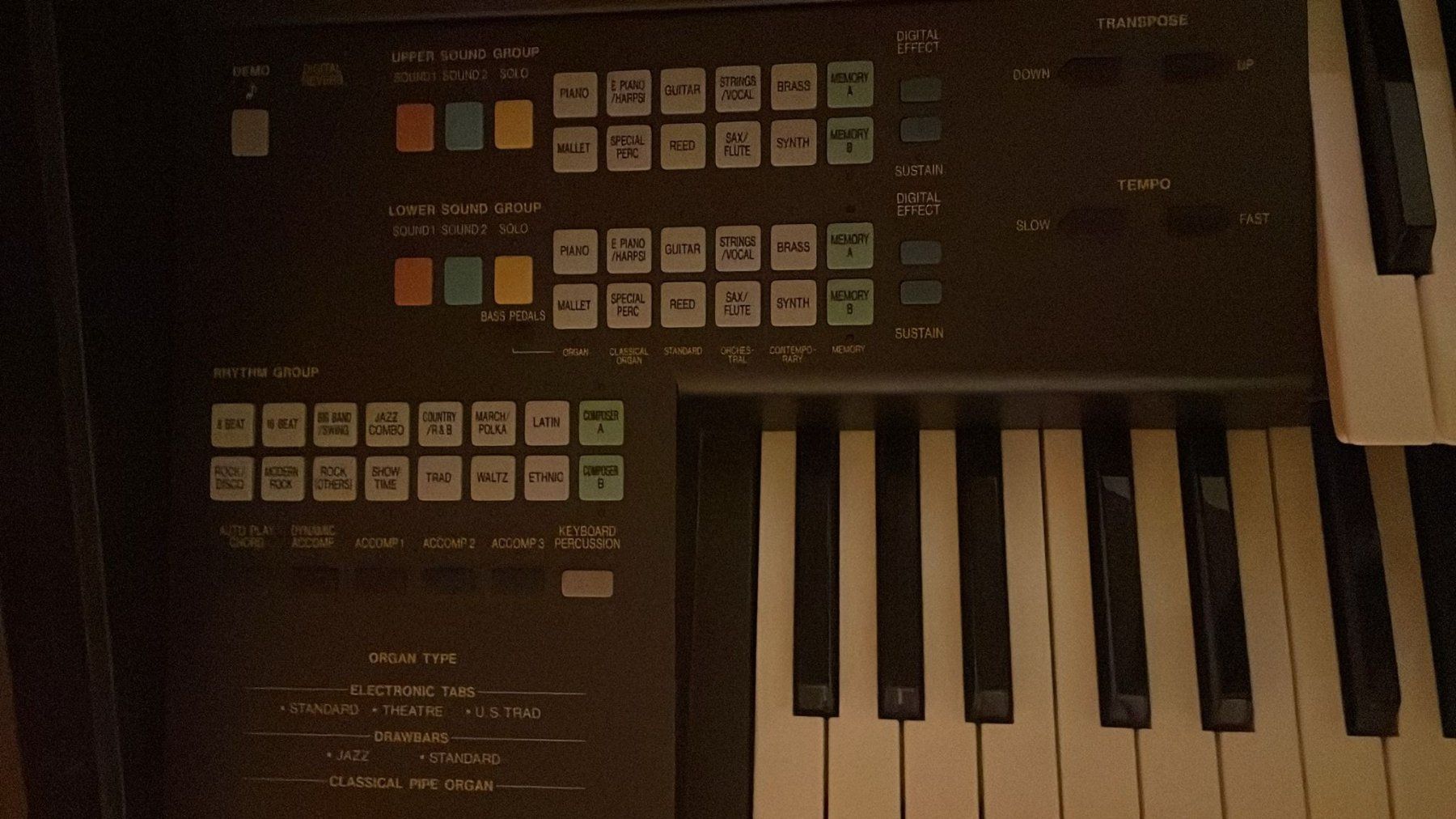 Instruments de musique: Orgel Technics AX-EA5 – D'occasion à Turbenthal par Garmin02 2