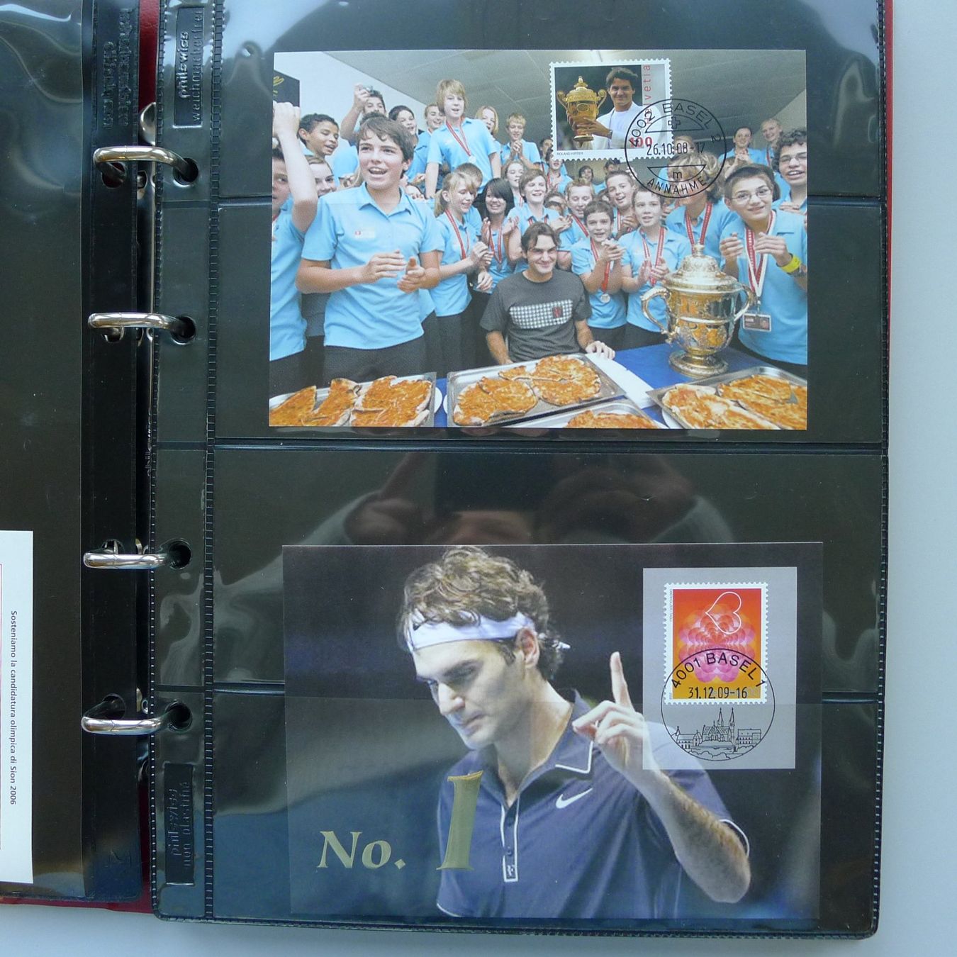 Alle Briefmarken: 2006-2010, Roger Federer, schöne Sammlung Abart & Belege! – Gebraucht aus Sursee von Luzernerraute 3