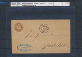 1870 Tüblibrief - 5 Rp., "Kölliken - Gränichen"