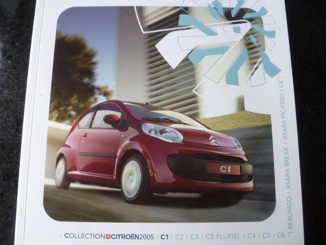 Citroën Dokumente: Citroen C1 Presseinfo 2005 – Gebraucht aus Zofingen von sosalinos01