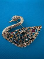 Swarovski Brosche Schwan