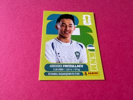 Panini Fussball Sticker WM 2026 Abbosbek Fayzullaev UZB 20