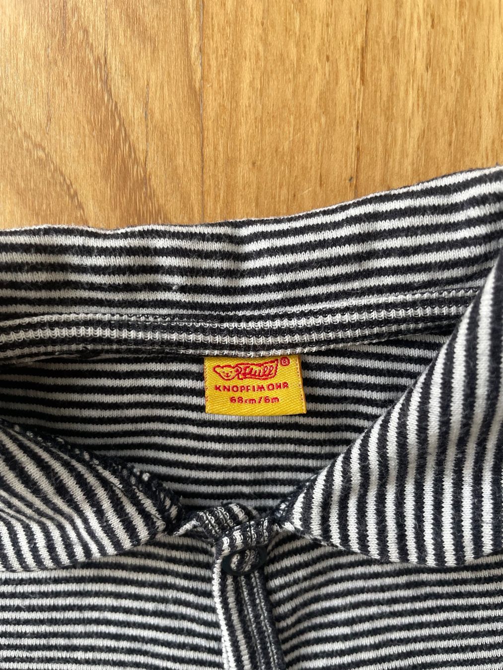 Strampler: Steiff Strampler gestreift Grösse 68 – Gebraucht aus Buchs SG von VintageHomeCH 1