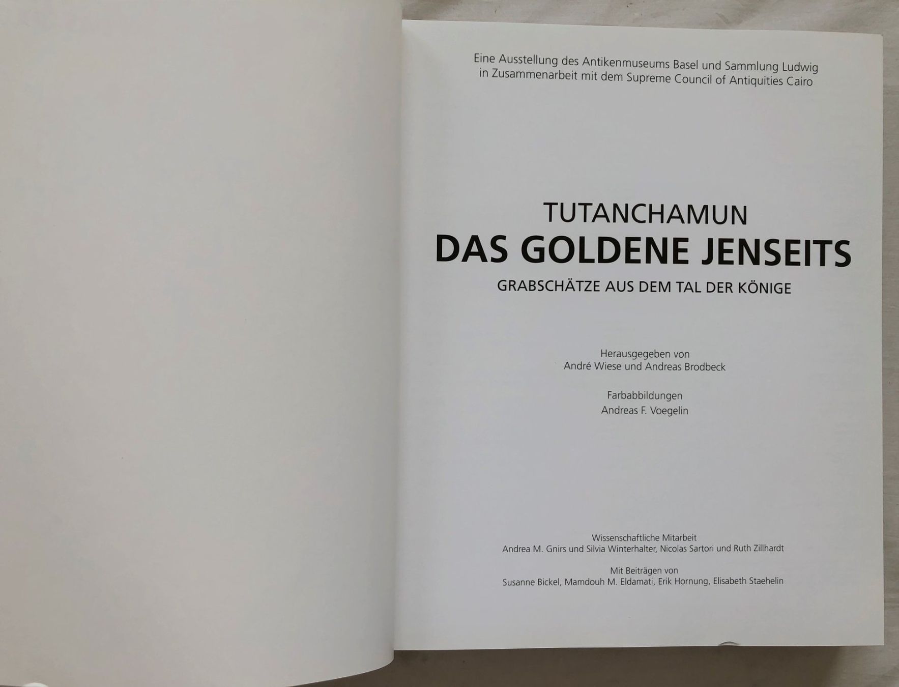 Libri: Tutanchamun - Das goldene Jenseits – Usato da Schaffhausen venduto da durruti 1
