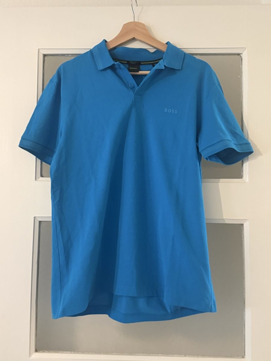 Hugo Boss Polo-Shirts: Hugo Boss Poloshirt, hellblau, Grösse L – Neu (gemäss Beschreibung) aus Basel von zukk_
