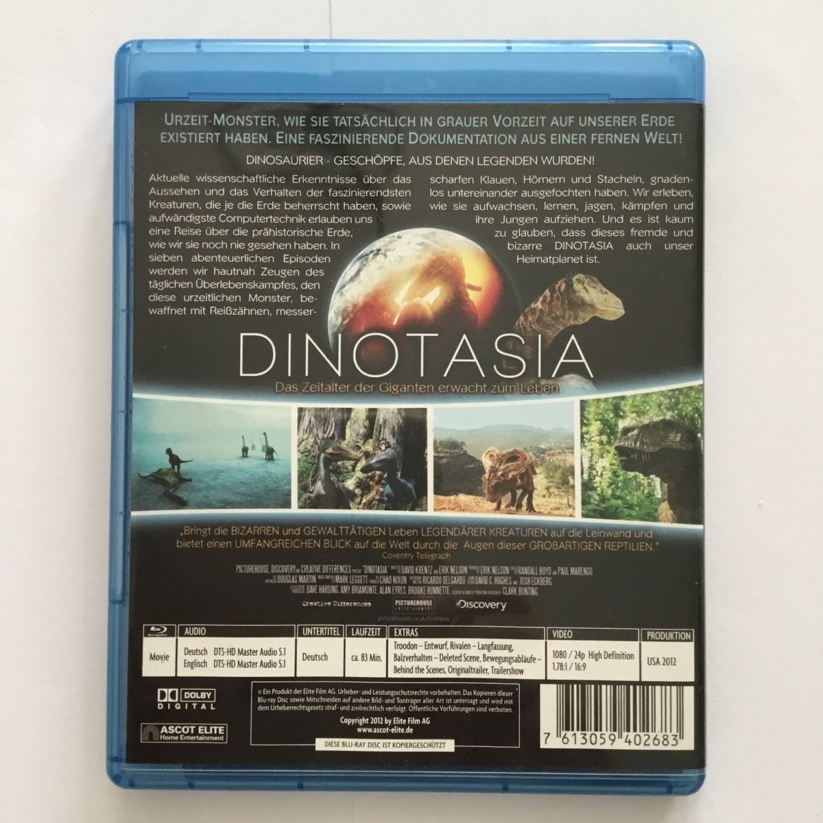 Tutti i DVDs: Dinotasia Blu Ray – Nuovo (secondo la descrizione) da Blauen venduto da Stella66 1