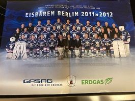 Eisbären Berlin Manschaftsbild Saison 2011/12