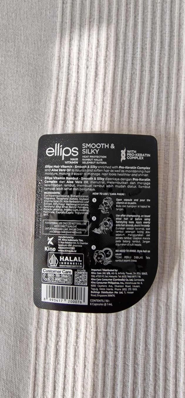 Prodotti per capelli: Ellips Hair Vitamin Smooth and Silki – Nuovo e nell'imballaggio originale da Niederwangen BE venduto da tim_8hyw 1