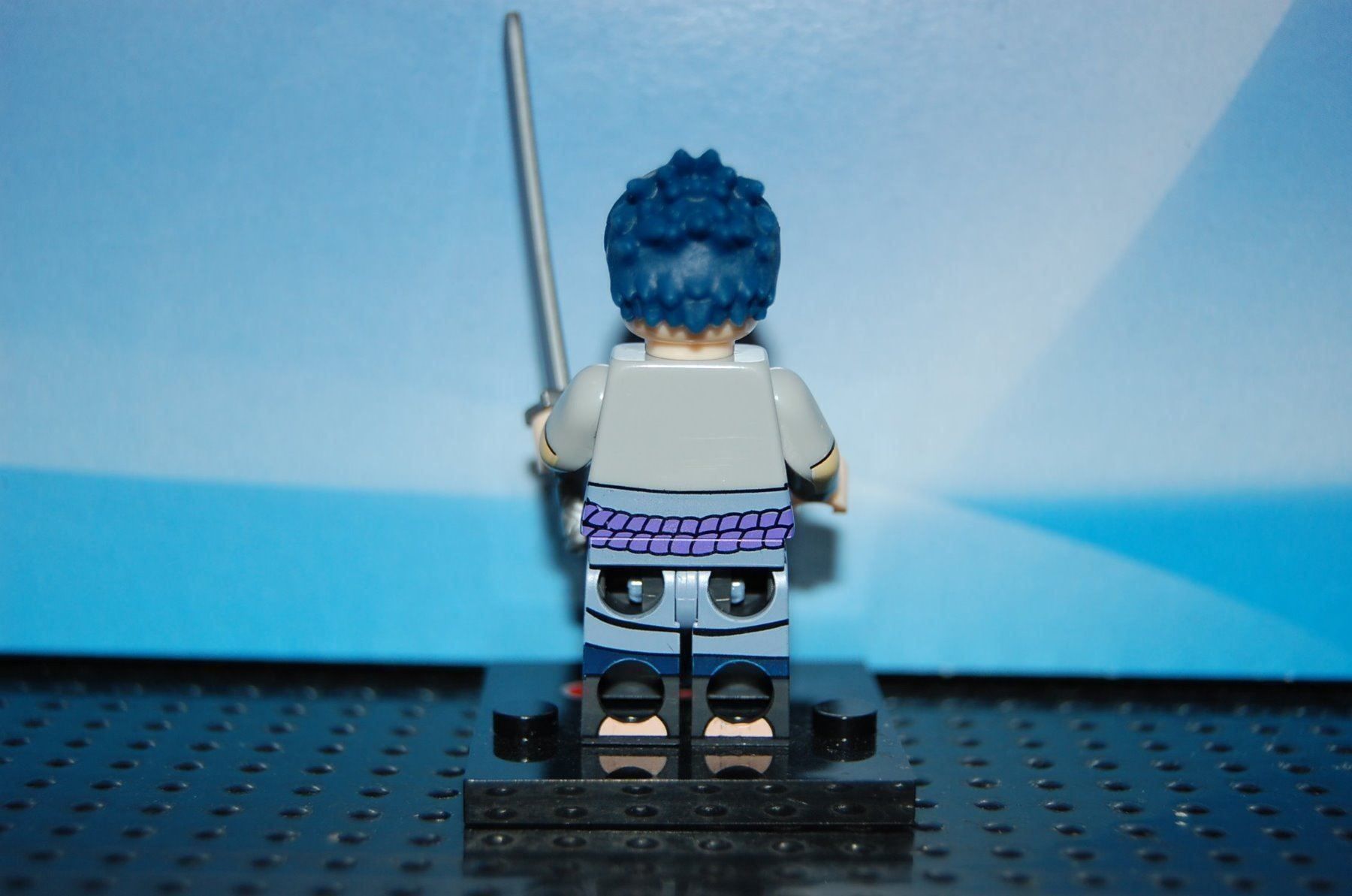 Kit di costruzioni: Naruto Shippuden Minifigur Sasuke Uchiha – Usato da Basel venduto da Don-Angel 1