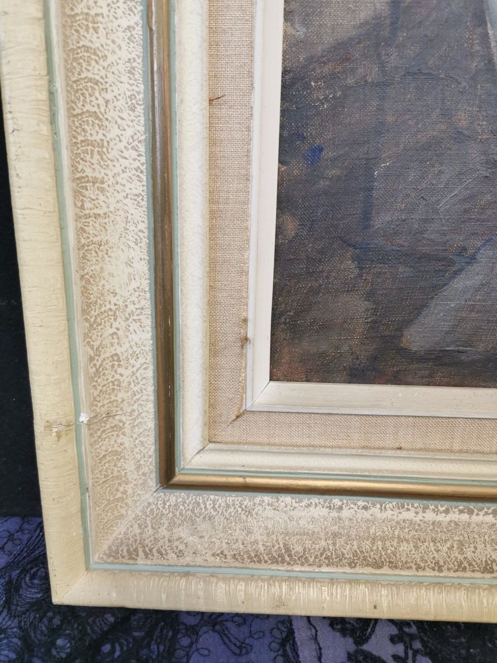 Dipinti: PORTRAIT HUILE SUR PANNEAU SIGNÉE ET DATÉE – Usato da Genève venduto da Qanil77 4