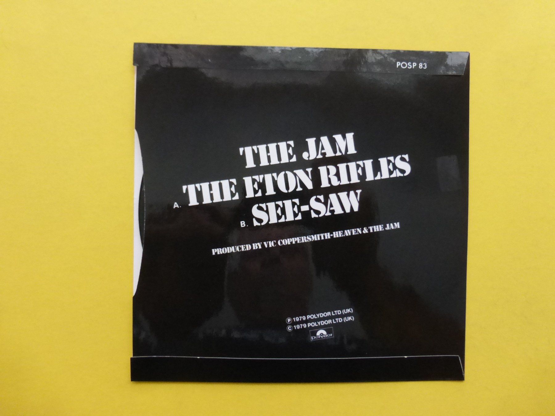 Dischi in vinile: The Jam – The Eton Rifles – Usato da Zürich venduto da Swiss57 1