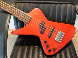 Bass, lefthand, aktiv, 3-Band Bartolini,Edelholz, handgebaut