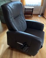 Himolla Leder-Relaxsessel mit Aufstehhilfe, fast nie benutzt