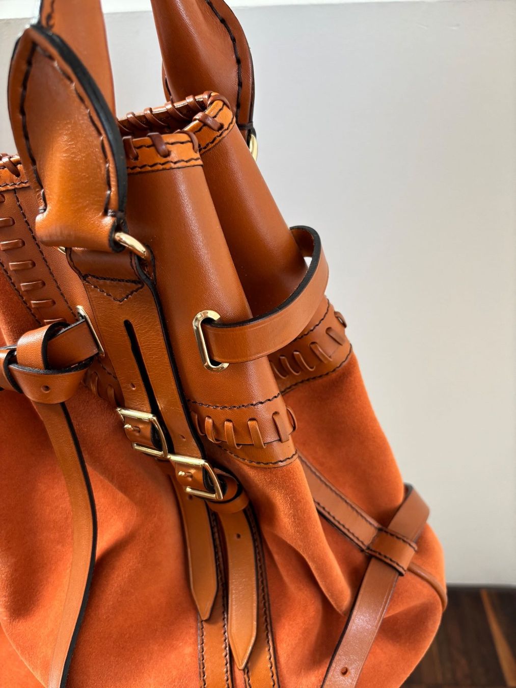 Burberry Borse da donna: BURBERRY PRORSUM Ledertache, burned-orange – Usato da Herrliberg venduto da mayfi 4