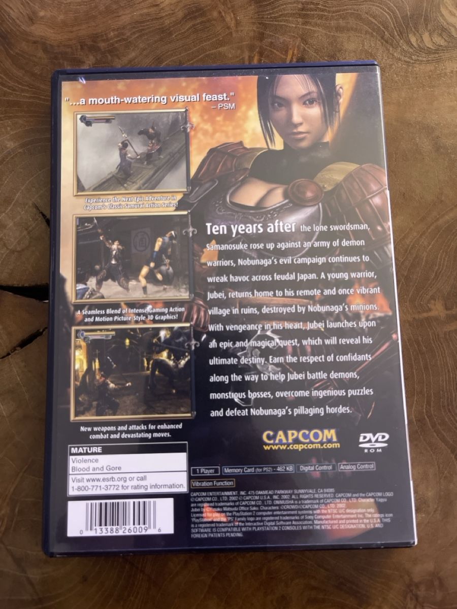 Giochi: Onimusha 2: Samurai's Destiny - PS2 Jeu Complet! – Nuovo (secondo la descrizione) da Renens VD venduto da dan_b8tt 1