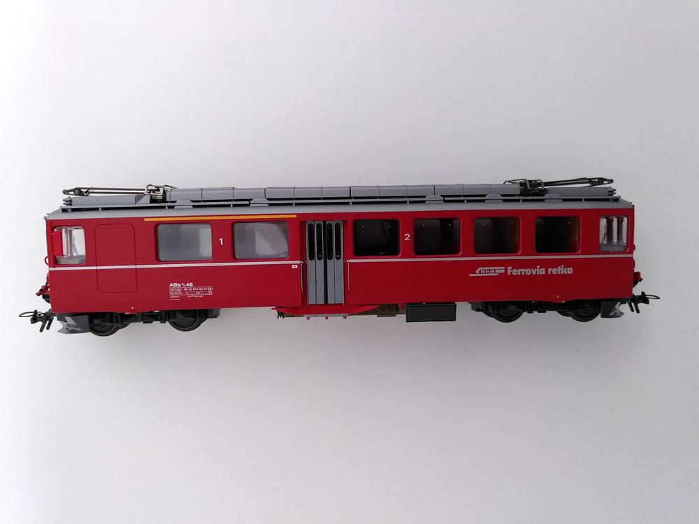 Bemo Modelleisenbahnen: Bemo RhB Bernina-Triebwagen ABe 4/4 46 H0m – Gebraucht aus Bern von Luca099 3