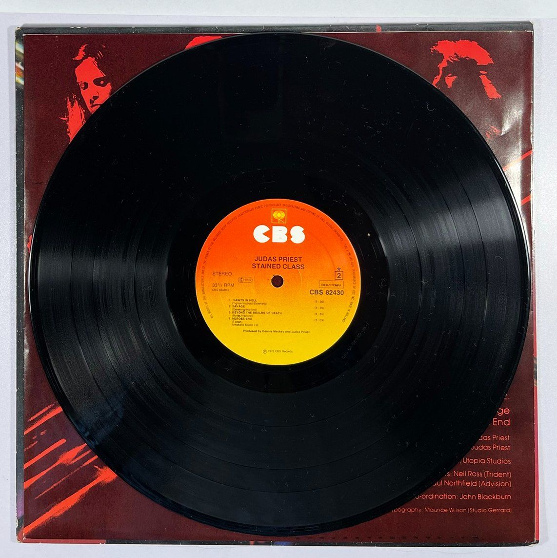 Dischi in vinile: LP: JUDAS PRIEST - Stained Class (1978) – Nuovo (secondo la descrizione) da Frenkendorf venduto da Yard-Sale-2000 5