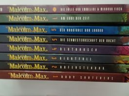 Malcolm Max Comics 8 Stück guter Zustand