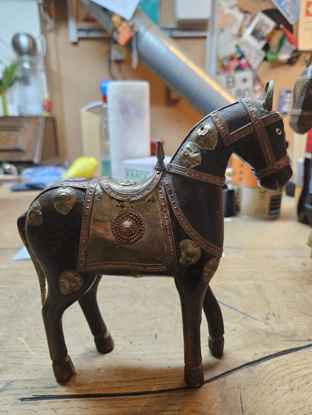 Tutte le decorazioni: Dekoratives Pferd  Messing/Bronze antike Deko (M) – Usato da Rorschach venduto da TimelessTrading 3