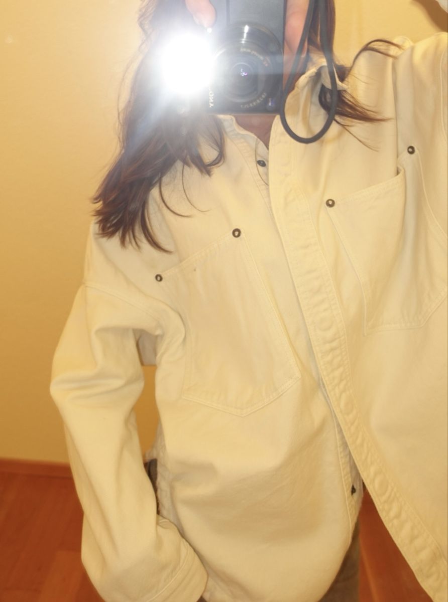 Zara Giacche: Zara Jean Jacket Beige – Nuovo (secondo la descrizione) da Galgenen venduto da Sotili 3