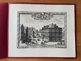 Kupferstich Rathaus Zürich, 1716, Nachdruck 29/100