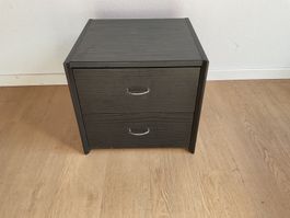 IKEA - Nachttisch schwarz